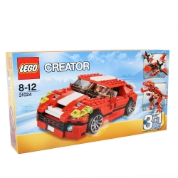 Lego 31024 - CREATOR 3 in 1 - Auto sportiva Dinosauro Aereo