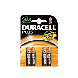 Batteria Duracell AAA - Mini Stilo Micro - LR03 - alcalina 1,5 volt