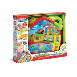 Clementoni Baby - La Fattoria - Allegro Pad interattivo - Gioco Infanzia - Beb