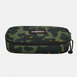 Eastpak Astuccio Ovale Oval Single 3D6 Orange Pe Colore Camouflage Verde Scuro Nero Arancione a macchie