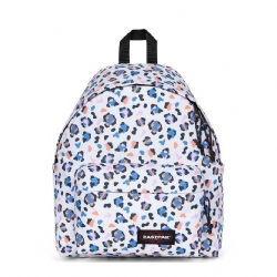 Eastpak Zaino Padded Day Pak r 5K1 Partymal 24lt Colore Bianco con Macchie Rosa Arancioni Blue Azzurro Nero 