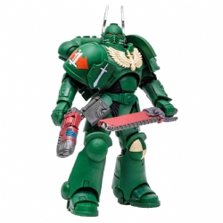 Giocattolo statua grande Space Marine Dark Angels Assault Intercessor da 18cm Warhammer 40000 Action Figure McFarlane Toys Games Workshop