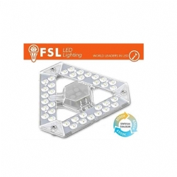 Lampada Plafoniera  FSL LED 25 watt - modulo magnetico - luce gialla 3000 - 4000 - 5700 K K