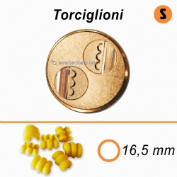 Trafila in Bronzo Speciale Gnocchi Torciglioni Gnocco Torciglione Gnocchetti Riccioli - VIP/2 Macchina per fare la pasta fresca 