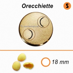 Trafila in Bronzo Speciale Orecchiette - VIP/2 Macchina per fare la pasta fresca 