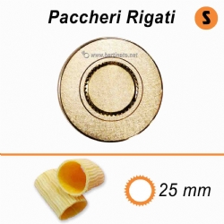 Trafila in Bronzo Speciale Paccheri Rigati - VIP/2 Macchina per fare la pasta fresca 