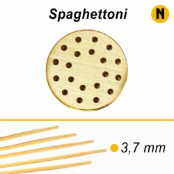 Trafila in bronzo Spaghettoni Spaghetti Grossi Grandi - VIP/2 Macchina per fare la pasta fresca 