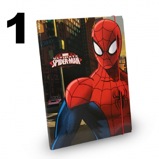 Cartellina con elastico - Uomo Ragno - Spiderman - Marvel - 1