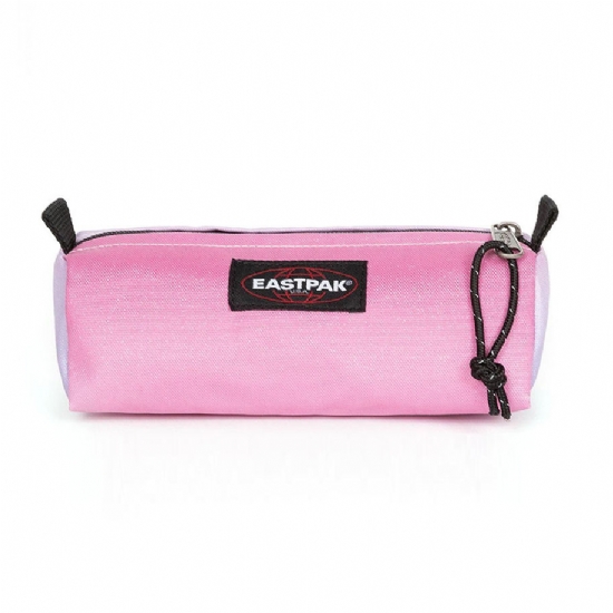 Eastpak  Astuccio Bustina Benchmark Single 4A6 Spark Gradient Colore Glitter Rosa Viola Brillantini - 1