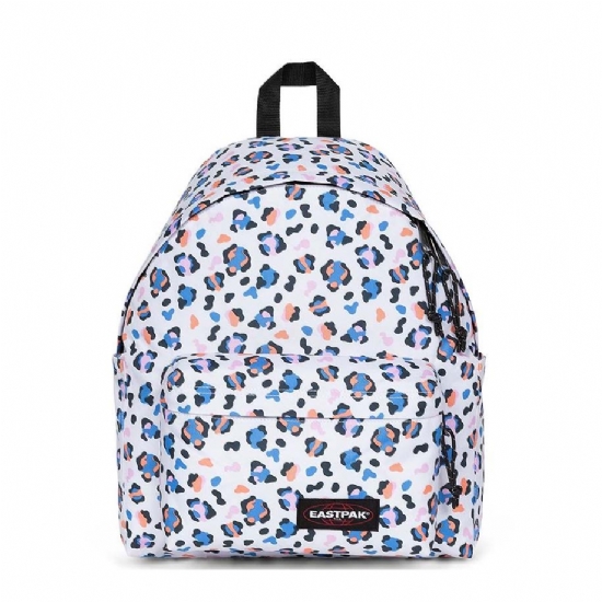 Eastpak Zaino Padded Day Pak r 5K1 Partymal 24lt Colore Bianco con Macchie Rosa Arancioni Blue Azzurro Nero  - 1