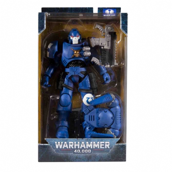 Giocattolo statua grande Space Marine Ultramarines Reiver da 18cm Warhammer 40000 Action Figure McFarlane Toys with Bolt Carbine Games Workshop - 2