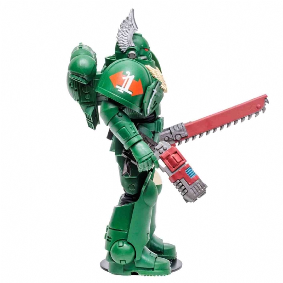 Giocattolo statua grande Space Marine Dark Angels Assault Intercessor da 18cm Warhammer 40000 Action Figure McFarlane Toys Games Workshop - 2