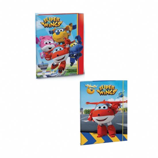 Raccoglitori ad anelli A4 a 4 fori diametro 30 - Super Wings - Giochi Preziosi - Varie Fantasie - 1