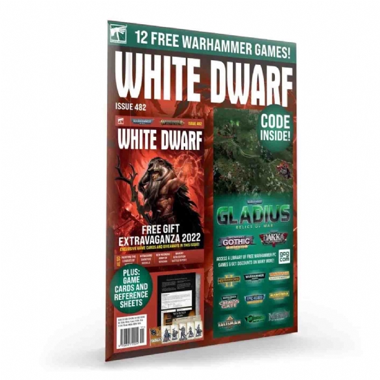 Rivista Miniature White Dwarf Issue 482 Novembre 2022 in lingua Inglese Games Workshop Warhammer - 2