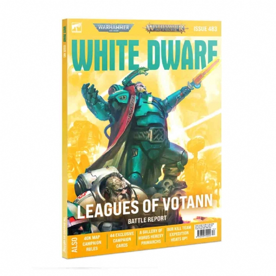 Rivista Miniature White Dwarf Issue 483 Dicembre 2022 in lingua Inglese Games Workshop Warhammer - 1