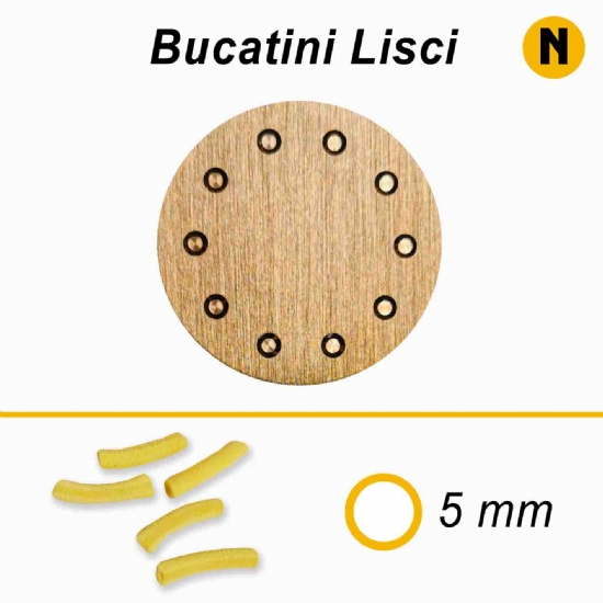 Trafila Bucatini Lisci - VIP/2 Macchina per fare la pasta fresca  - 1