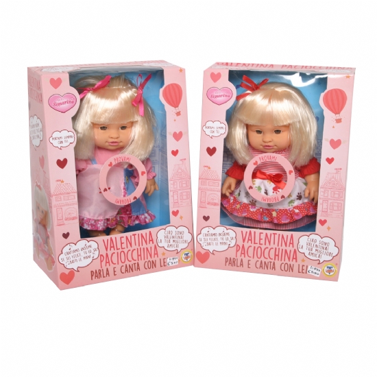 Valentina Paciocchina - Bambola Bimbo Bambolotto - Rosso Rosa  - Parla e Canta - 1