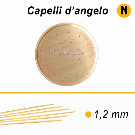 Trafila Capelli d'angelo - La Fattorina Macchina con tagliapasta automatico per fare la pasta fresca  - 1