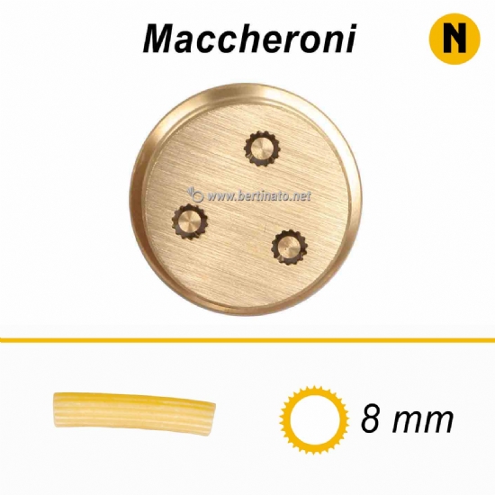 Trafila Maccheroni Rigatoni - La Fattorina Macchina con tagliapasta automatico per fare la pasta fresca  - 1