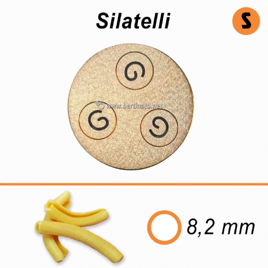 Trafila in Bronzo Speciale Silatelli - La Fattorina Macchina con tagliapasta automatico per fare la pasta fresca  - 1