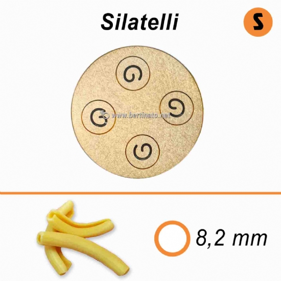 Trafila in Bronzo Speciale Silatelli - VIP/2 Macchina con tagliapasta automatico per fare la pasta fresca  - 1