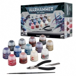 Nuovo Paints Set di pittura Warhammer 40000 Tiranidi Space Marines con  colori pennello tronchesine e lima Citadel Colour