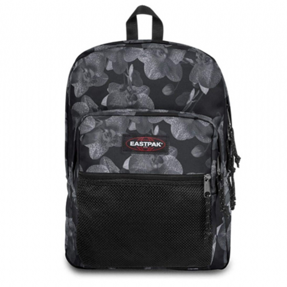 Zaino eastpak nero con scritte bianche sale